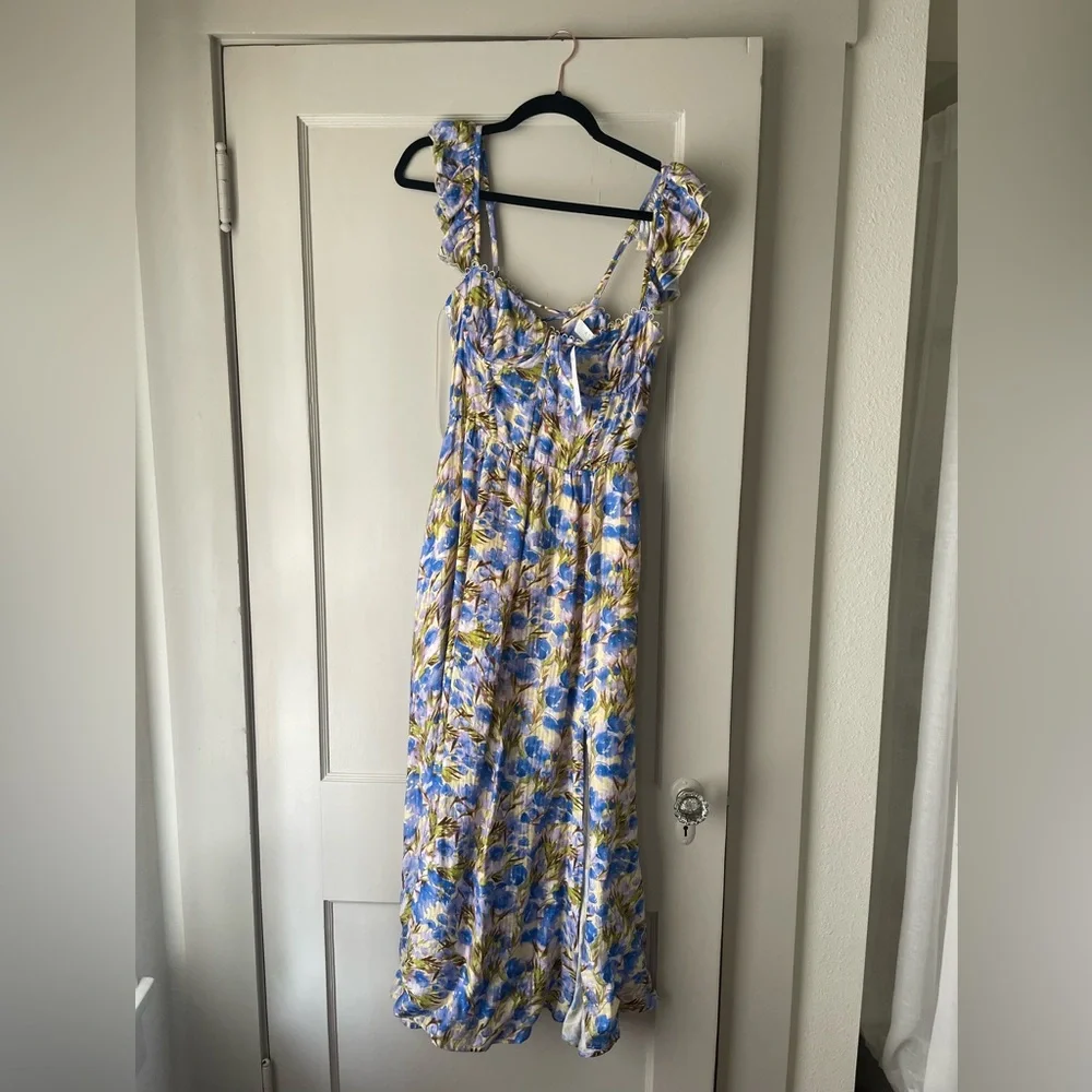 New - Wedelia Floral Bustier Midi Dress - Picture 4 of 5